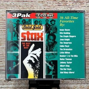 Stax Solid Gold The Best of the Best 3 CD Set 36 Soul R&B Favorites 17038-2